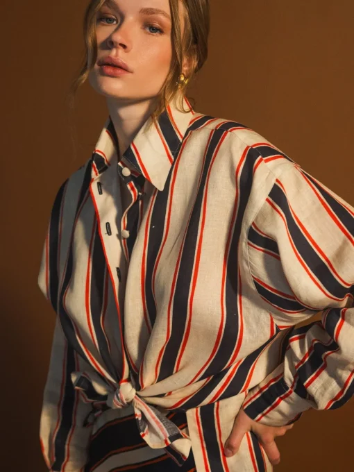 Marine Stripe Blouse