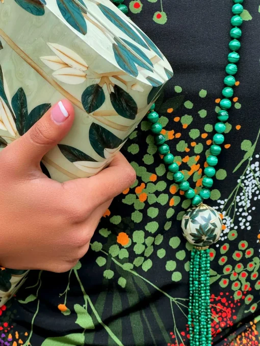 Marquetry Clutch