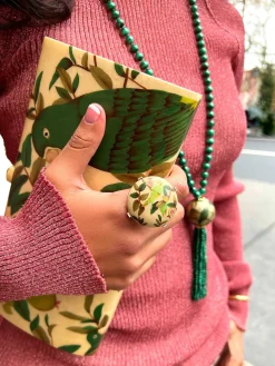 Marquetry Clutch