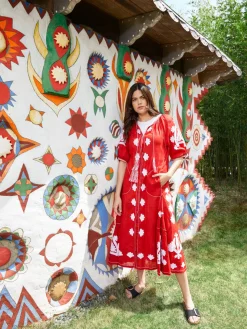 Matisse Embroidered Ukrainian Dress/Kaftan