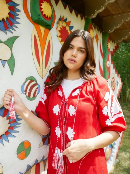 Matisse Embroidered Ukrainian Dress/Kaftan
