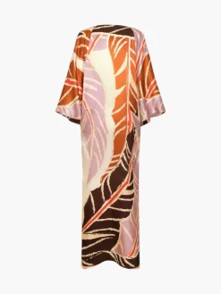 Mercedes Satin Silk Closed Tunic