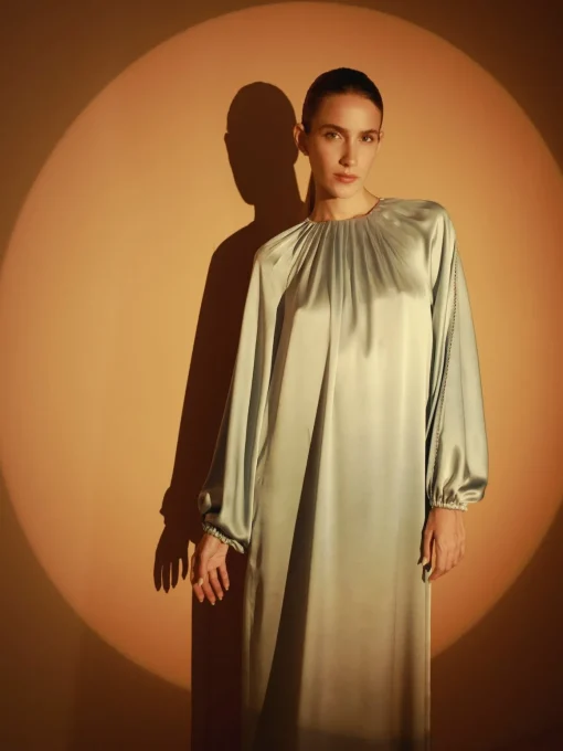 Midnight Hand-Dyed Tunic Dress