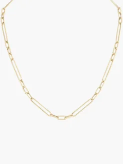 Mika Paperclip Chain Necklace 20"