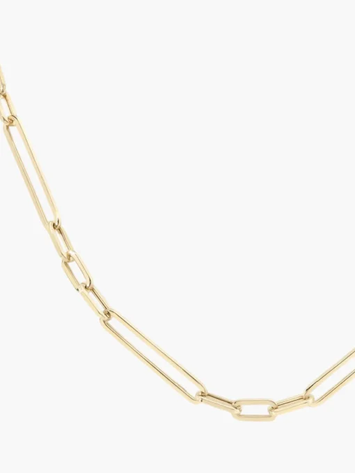 Mika Paperclip Chain Necklace 20"
