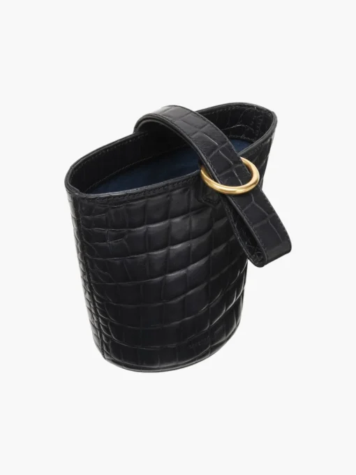 Mini Leather Wristlet Sling Bag