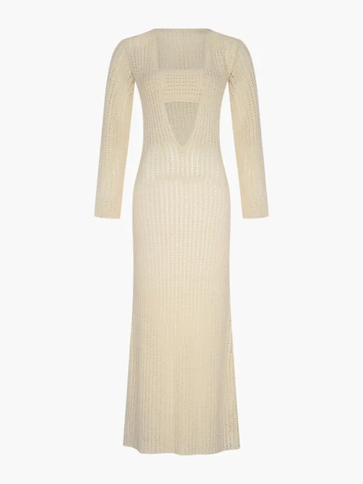 Misha Crochet Maxi Dress