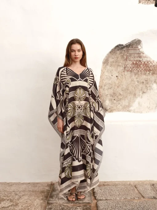 Morena Cotton Silk Closed Tunic