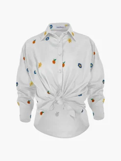 Morning Glory Button Down Shirt Line