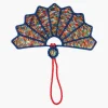 Multicolor Bugle Beads Fan