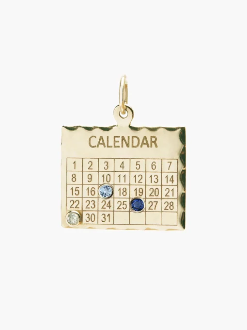 Multiple Date 1960s Calendar Charm