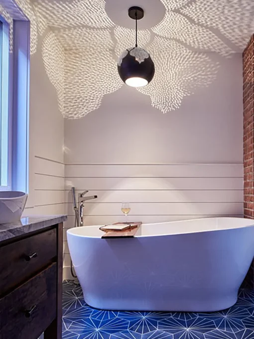 Najma Trellis Globe Pendant Light