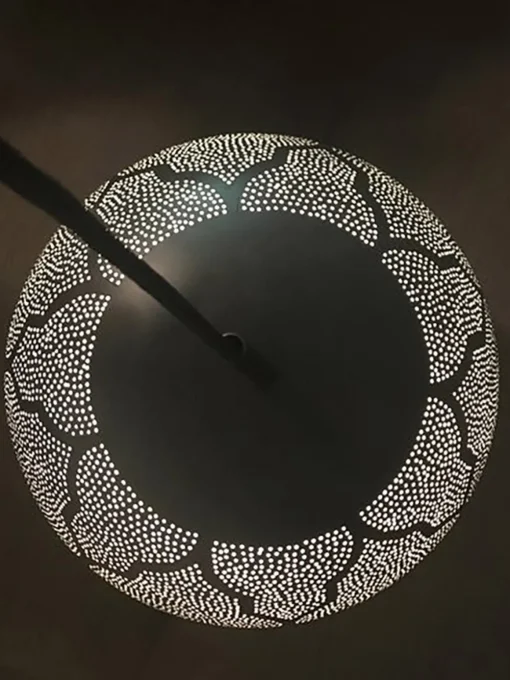 Najma Trellis Globe Pendant Light