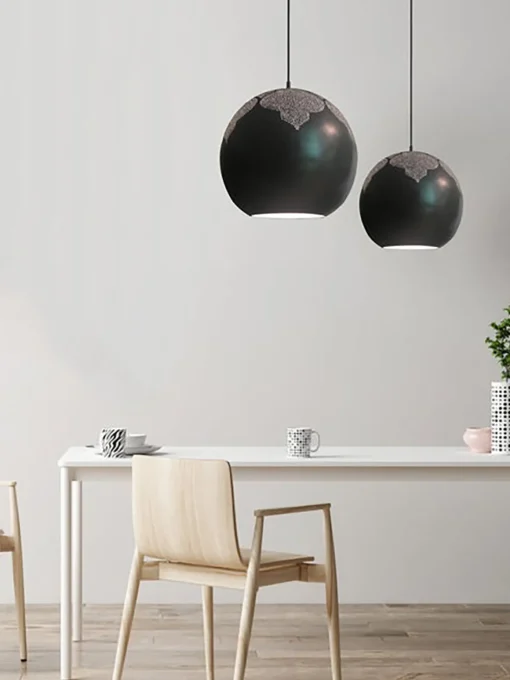 Najma Trellis Globe Pendant Light