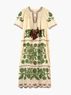 Natalia Ukrainian Embroidered Dress