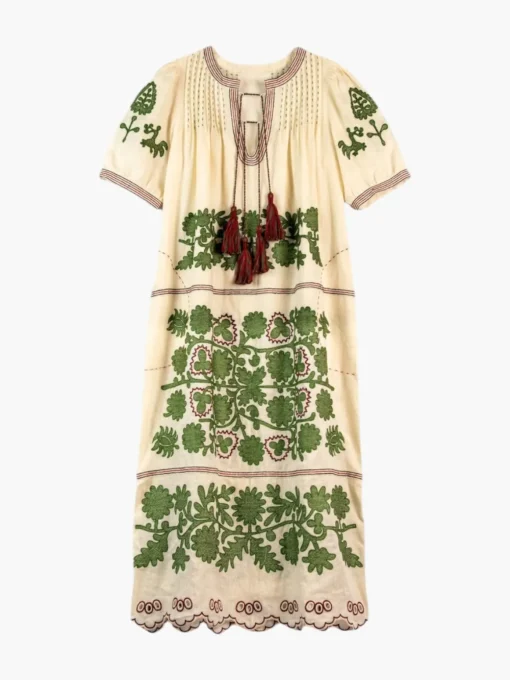 Natalia Ukrainian Embroidered Dress