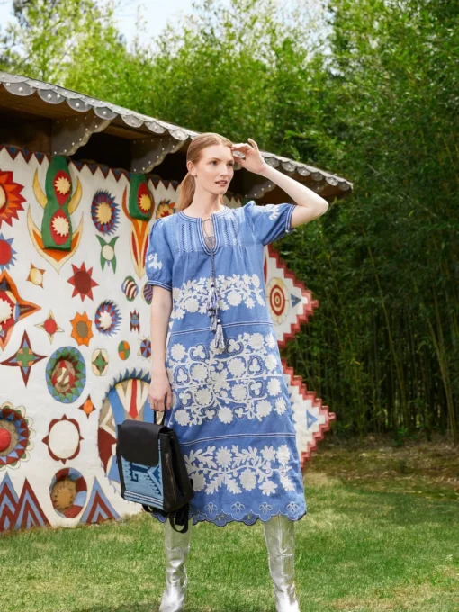Natalia Ukrainian Embroidered Dress