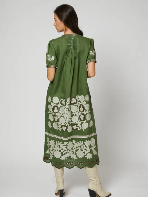 Natalia Ukrainian Embroidered Dress