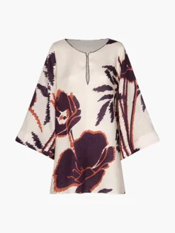 Nazare Linen Mini Tunic Dress
