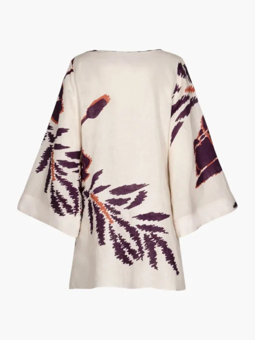 Nazare Linen Mini Tunic Dress