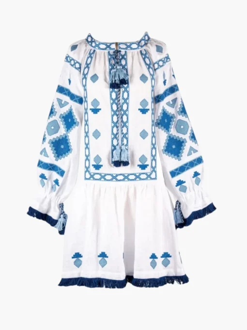 Nomeda Embroidered Ukrainian Dress