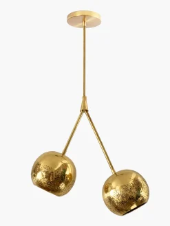 Nur Mod Twin Globe Pendant Light