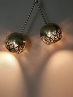 Nur Mod Twin Globe Pendant Light
