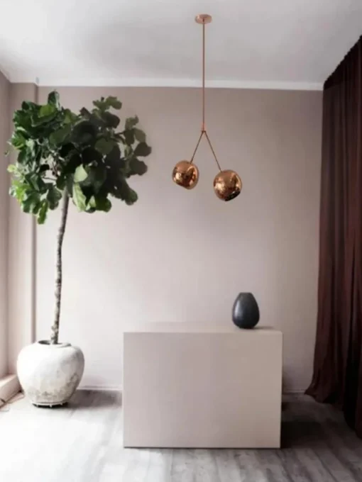 Nur Mod Twin Globe Pendant Light