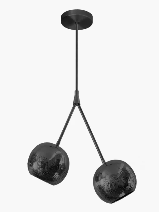 Nur Mod Twin Globe Pendant Light