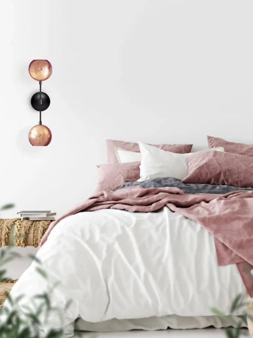 Nur Reversed Wall Sconce Dual Globe