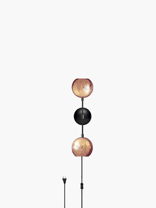 Nur Reversed Wall Sconce Dual Globe