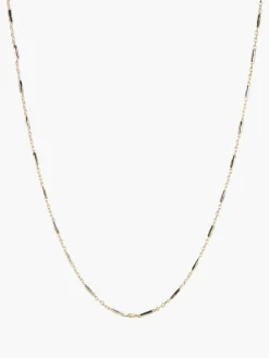 Octagon Tube Chain Necklace