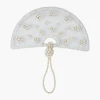 Pearl Tulle Halo Fan
