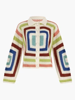 Plaza Crochet Cardigan