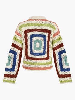 Plaza Crochet Cardigan