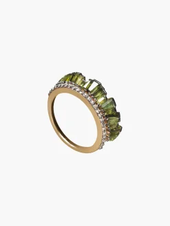 Pleated Crown Ring