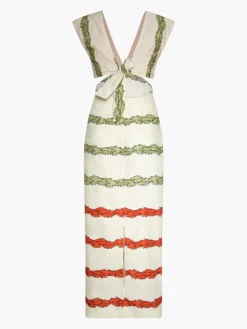 Quinto Sol Cotton Midi Dress