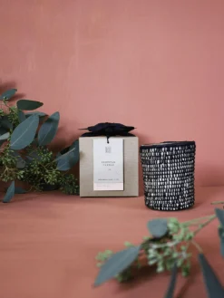 Rafia Candle