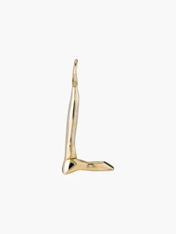 Raw Letter Charm