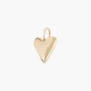 Raw Small Heart Pendant