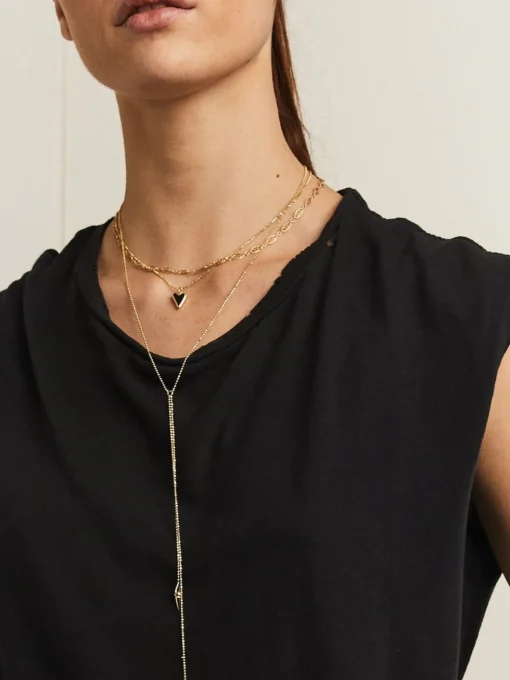 Raw Small Heart Pendant