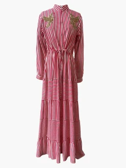 Red Stripe Dress