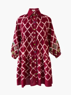 Red Sunflower Dress