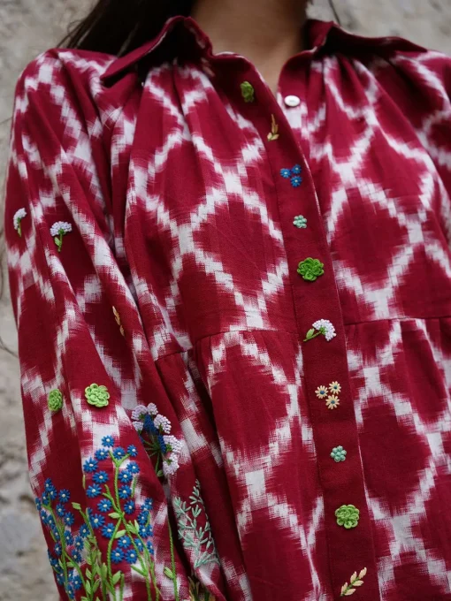 Red Sunflower Dress