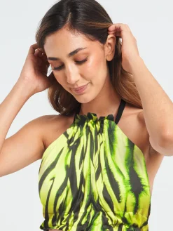 Reversible Halter Top