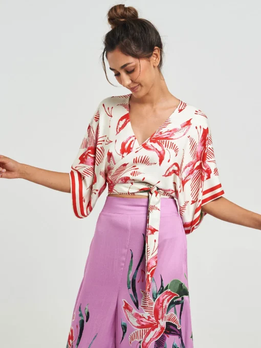 Reversible Wrap Top