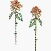 Rose and Stem Earrings