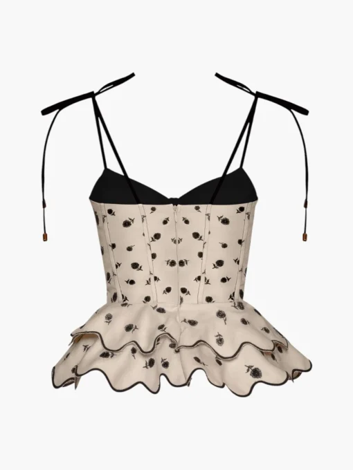 Rosita Peplum Top
