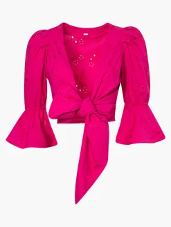 Salsa Cotton Eyelet Shirt