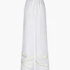 San Benito Embroidered Linen Pants